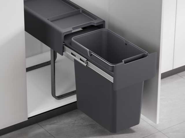 Cestos extraible para mobiliario 25 L