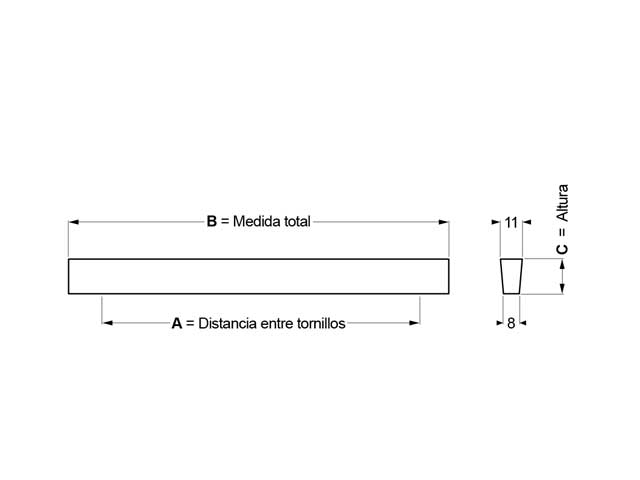 Tirador de aluminio 003