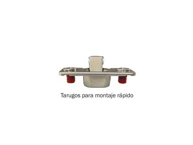 Bisagra clip Soft Closing de montaje rápido Ø35
