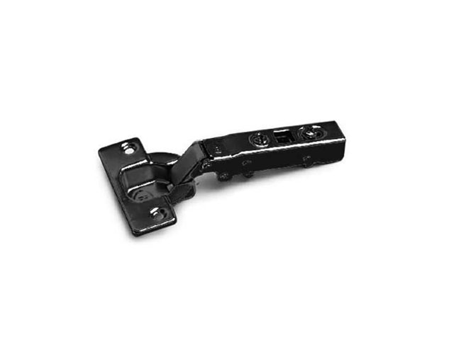 Bisagra niquelada Negra Ø35. Clip Soft closing