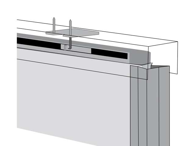 Freno para puerta de placard