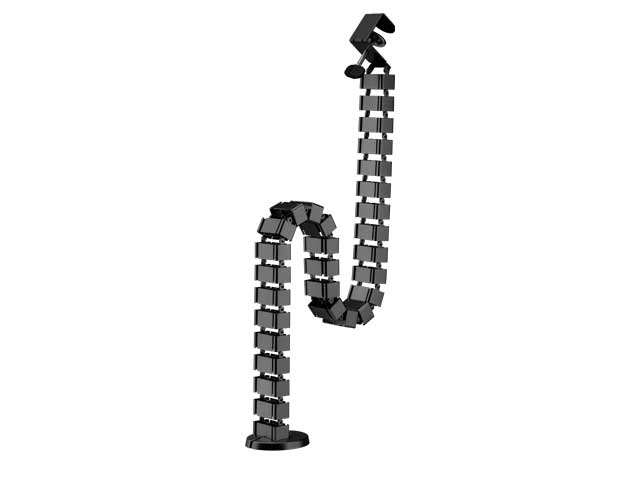Pasacable flexible con abrazadera