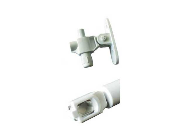 Pistón a gas con cobertor para puertas  elevables